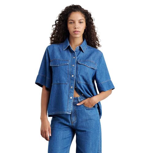 JAG Loe Denim Ss Shirt